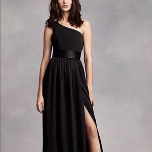 One shoulder dress WHITE by Vera Wang